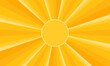 © Roni - Retro yellow sun burst background