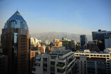 panoramic view of Santiago