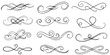 © SaiKir - Elegant swirling line designs for creative projects and artistic use