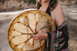 © Sarah Kathleen - Shaman Holding a Drum
