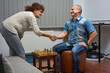 © Xalanx - Wife congratulating husband after chess