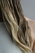 © Asya Molochkova/Stocksy - Blonde Hair with Moisturizing Treatment Mask