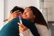 © Milles Team/Stocksy - Couple happy to get positive pregnancy test