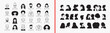 © Geetaroy - people avatar icons, human head illustrations, cartoon face vector, profile avatar set, diverse people icons, simple portrait drawings, character head pack, user profile graphics, community face icons