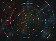 © Ivan Haidutski/Stocksy - Data radar map with circular grid and colored markers