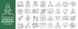 © Polyak Tata - Startup business line icon set, rocket, idea, growth, strategy, teamwork, finance symbols, outline vector collection on transparent background