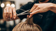 © IPX - Barber Cutting Hair Close-Up Hands