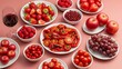 © DianIrma - Red Food Spectrum: A Vibrant Array of Fruits and Vegetables