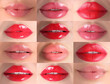 © New Africa - Beautiful women's lips with lipstick in different shades, collage