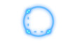 © mominulim - Glowing neon distributed network connection icon isolated on transparent background. Data flow. Digital interface. Cyber link. Technology. Connectivity. System.