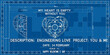 © SreemotiRaba - Blueprint of a heart engineering love project with a heartfelt message