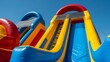 © toples - Colorful Inflatable Water Slides for Summer Fun.