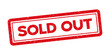 © TaqwaaArtworks - Red Sold out stamp tag label sticker badge with grunge texture vector design