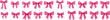© thebeststocker - Pink watercolor bows set in different shapes isolated on transparent background cute feminine ribbon decoration illustration