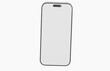 © vegefox.com - Clean smartphone design illustration, perfect for apps, mobile interfaces, and tech presentations. Modern aesth