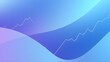© AbdulRauf - Abstract Market Growth Graph with Blue and Purple Waves