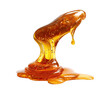 © adri - A single, dripping honey teardrop