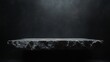 © Kristina - Stone platform suitable for product display set against a dark background with moody lighting enhancing the focus on the display area
