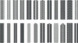 © Alamin vai vision 3 - Collection of abstract tire tread patterns and textures for graphic design