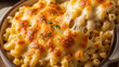 © Dewi - Mac and Cheese Dish with Melted Cheese