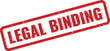 © MoshClusive - Important legal binding rubber stamp impression for official document agreement contract approval