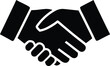 © Abdus - Professional business handshake agreement success symbol, Partnership cooperation greeting deal icon