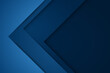 © Maksum - Blue triangle vector background arrow angle paper layer overlap on space for text and message artwork background design