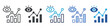 © Critical - Predictive Analytics icon set multiple style collection
