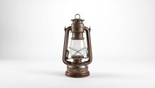Ancienne Lampe De Mineur à Carbure - Outil Primitif En Métal, Europe 1900-1949