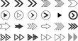 © MDHussain - Diverse arrow and navigation icon set