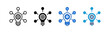 © Anneyra - problem solving icon set multiple style collection