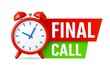 © Eti - Final call alarm clock reminder