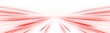 © ikril - Futuristic red neon laser lines ripple along a city road. Motion lines, glowing wave trails, and energy swirls create dynamic traffic and speed visuals. Vector illustration PNG.