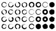 © TalalAhmad - Zen Enso Circle Brush Set – Hand Drawn Ink Circles for Mindfulness and Japanese Art, enso, zen, zen circle, zen enso, circle, circles, brush circle, brush stroke, brushstroke, ink, ink circle, sumi e