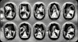© umang - Empty Silver Blister Pack of Medicine Pills