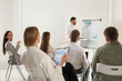 © New Africa - Business planning. Colleagues having meeting in office