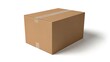 © Afifah - Open empty cardboard box isolated on a white background for packaging and shipping use