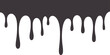© Mehedi - Dark gray paint drips a abstract texture black dripping
