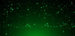 © Saibarakova Ilona - Futuristic green digital matrix space with binary code streams and glowing horizon line, symbolizing data transfer, cybersecurity, virtual networks, artificial intelligence vector background