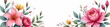 © Duangjai - Watercolor floral bouquet, birth month blooms, bouquet, flower, clipart