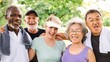© Rawpixel.com - Group of healthy diverse seniors smiling outdoors, enjoying exercise in sunny day. Happy healthy senior friends, diverse ethnicity, enjoy in a park. Group of diverse healthy senior people in the park.