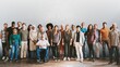 © Rawpixel.com - Group of diverse people standing in front of a brick wall