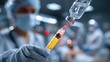 © Alief Shop - Professional Hospital Staff Preparing Syringe with Medication for Patient Treatment