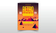 © Dezignd-Art - retro Event Flyer with Bold Retro Sparkle sundown Text Effect