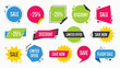 © MASJAB - Vector Collection of Colorful Discount Sale Badges