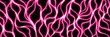 © Taya - Neon magenta-pink abstract coral branches with glowing white-blue veins, luxury seamless texture for vibrant marine or psychedelic premium designs