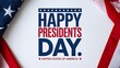 © Ree - Happy presidents day united states patriotic celebration background