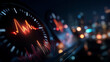 © Kateryna - Circadian rhythms controlled by circadian clocks biological clock display sleep cycle visualization body internal timing natural rhythm health concept defocused background