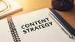 © Sohail - Content strategy notebook with pen on desk