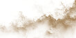 © Liubov - Dust sand soil smoke cloud particles isolated on transparent white background. Brown sandstorm smog sand dust explosion rising. Design elements for Compositing, covering, overlay, PNG